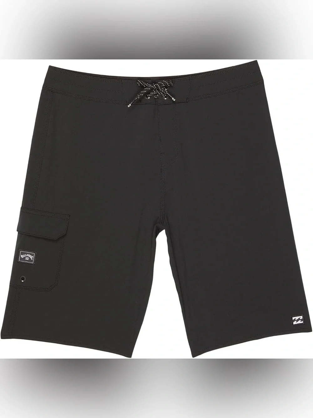 Billabong Black Men's Swim Board Shorts with Cargo Pocket